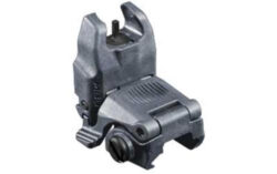 Magpul MBUS Sight Front Stealth Gray Polymer, Spring-Loaded Flip Up for AR15/ M16