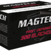 Magtech First Defense Tactical 300 Blackout 200gr, Full Metal Jacket, Subsonic, 50rd Box