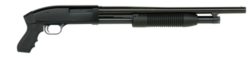 Maverick Model 88, Cruiser 12 Ga, 3" Chamber, 18.5" Cylinder Barrel, Blue Finish, Black Synthetic Pistol Grip, 6Rd, Bead Sight