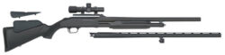 Mossberg 500 Field/Deer Pump 12 Ga, 24"/28" Barrel, 2.5x20mm Dead Ringer, Black, Blued, 5rd