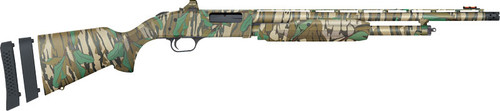 Mossberg 500 Super Bantam Turkey 20 Ga, 3" Chamber 22" Barrel, Mossy Oak Green Leaf, Includes Holosun Red Dot, 5rd Mossberg 500 Super Bantam Turkey 20 Ga, 3" Chamber 22" Barrel, Mossy Oak Green Leaf, Includes Holosun Red Dot, 5rd