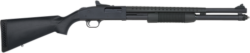 Mossberg 590 Persuader 12 Ga, 3" Chamber 20" Barrel, Black, Synthetic Stock, 8rd