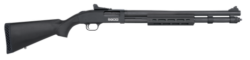 Mossberg 590S 12 Ga, 20" Barrel, 3" Chamber, Matte Blued, Black Stock, M-Lok Forend, 13rd (1.75" Shells)