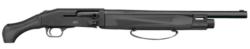 Mossberg 990 AfterShock 12 Ga, 3" Cham, 18.5" Barrel, Strapped M-Lok, Matte Blued, Black Grip, 5rd