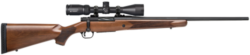 Mossberg Patriot Optic Full Size 350 Legend 4rd,22" Matte Blued Fluted Threaded Barrel, Matte Blued Drilled & Tapped Receiver, Walnut Fixed Stock, Vortex Crossfire II 3-9x40mm...