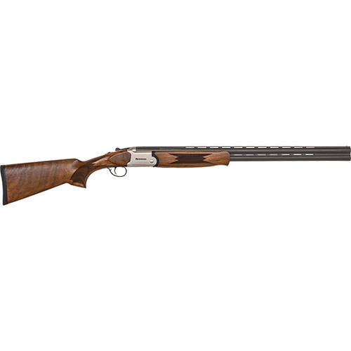 Mossberg Silver Reserve II 410 Ga, 3" Chamber, 26" Vent Rib Barrel, Matte Blue, 5 Choke Tubes, Satin Silver Receiver, Bead Sight, Satin Black Walnut Stock, 2rd Mossberg Silver Reserve II 410 Ga, 3" Chamber, 26" Vent Rib Barrel, Matte Blue, 5 Choke Tubes, Satin Silver Receiver, Bead Sight, Satin Black Walnut Stock, 2rd