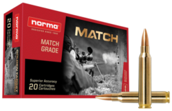 Norma Precision Golden .223 Remington, 69gr, Hollow Point Boat-Tail, 20rd Box
