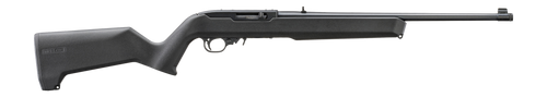 Ruger 10/22, 22 LR, 18.5" Threaded Barrel, 1/2X28, Black, Magpul X-22 Stock, Adjustable Rear Sight, Gold Bead Front Sight, Manual Safety, 10rd Rotary Magazine Ruger 10/22, 22 LR, 18.5" Threaded Barrel, 1/2X28, Black, Magpul X-22 Stock, Adjustable Rear Sight, Gold Bead Front Sight, Manual Safety, 10rd Rotary Magazine