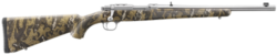 Ruger 77/44 44 Magnum, 16.6" Barrel, Stainless Steel, Camo