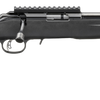 Ruger American Rimfire, Bolt-Action , 17 HMR, 16.1"Barrel, Threaded 1/2X28, Satin Finish, Blued, Black Stock, Picatinny Scope Base, 9rd, 1 Magazine