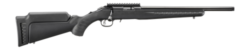 Ruger American Rimfire, Bolt-Action , 22 LR, 16.1" Barrel, Threaded 1/2X28, Satin Finish, Blued, Black Stock, Picatinny Scope Base, 10rd, 1 Magazine