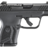 Ruger LCP Max Compact Frame 380 ACP 2.80" Barrel, Black Nitride Alloy Steel Serrated Slide, Black Polymer Frame, Textured Grip, No Manual Safety, 10 Rd