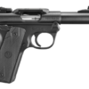 Ruger Mark IV 22/45, America's 250th Anniversary Edition 22 LR, 4.4" Threaded Barrel, Black, Checkered Grip, Fixed Front, Adj Rear, 10rd