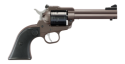 Ruger Super Wrangler America's 250th Anniversary Edition 22 LR/22 WMR, 4.62" Barrel, Cerakote Dark Bronze, Checkered Grip, Adj Rear Sight, Ramp Front, 6rd, Engraved