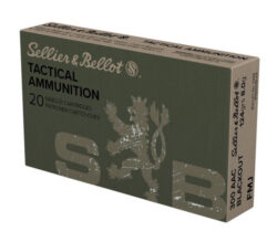 Sellier & Bellot .300 Blackout, 124gr, FMJ, 20rd Box