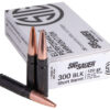Sig Sauer Ammo Elite 300 Blackout 120gr, SBR Solid Copper, Black Case, 20rd Box