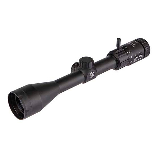 Sig Sauer Buckmaster, Scope, 3-12X44mm, BDC Reticle, 1" Tube, 0.25 MOA Adjustments, Black Color Sig Sauer Buckmaster, Scope, 3-12X44mm, BDC Reticle, 1" Tube, 0.25 MOA Adjustments, Black Color
