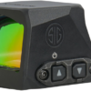 Sig Sauer Electro-Optics Romeo-X Enclosed Compact Reflext Sight, 1x24mm, Black, 3 MOA Red Dot Reticle