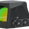 Sig Sauer Electro-Optics Romeo-X Enclosed Reflex Sight, 1x24mm, Black, 2 MOA Red Dot/32 MOA Circle Multi Reticle