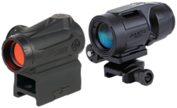 Sig Sauer Romeo-MSR Gen II and Juliet5 Combo Kit Black 1x/5x 20 mm/42 mm 2 MOA Red Dot and Magnifier