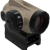 Sig Sauer ROMEO MSR GEN II, Red Dot, 20mm Objective, 2 MOA Dot, Matte Finish, Flat Dark Earth, Includes Absolute Co Witness Mount