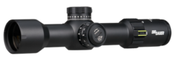 Sig Sauer Tango-DMR Black 2-12x42mm, 34mm Tube Illuminated MRAD Milling 2.0 Reticle