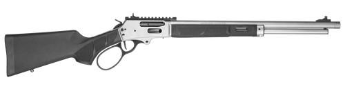 Smith & Wesson 1854 30-30 Win 20" SS Threaded Barrel, SS Receiver s/Picatinny Rail, M-Lok Forend, Black Synthetic Stock 6rd Smith & Wesson 1854 30-30 Win 20" SS Threaded Barrel, SS Receiver s/Picatinny Rail, M-Lok Forend, Black Synthetic Stock 6rd