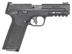 Smith & Wesson M&P 22X 22 LR, 4.1" Barrel, Anodized Black, Optics Ready, Manual Safety, Fiber Optic Front with Black Rear Sights, 10rd, 2 mags