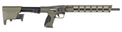 Smith & Wesson M&P FPC 10mm, 16.25" Barrel, Threaded 9/16X24, Cerakote Black, Olive Drab Green, Interch Backstraps, M-Lok, Optics Ready, Fixed Stock Mag Storage, 15r