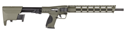 Smith & Wesson M&P FPC 10mm, 16.25" Barrel, Threaded 9/16X24, Cerakote Black, Olive Drab Green, Interch Backstraps, M-Lok, Optics Ready, Fixed Stock Mag Storage, 15r Smith & Wesson M&P FPC 10mm, 16.25" Barrel, Threaded 9/16X24, Cerakote Black, Olive Drab Green, Interch Backstraps, M-Lok, Optics Ready, Fixed Stock Mag Storage, 15r