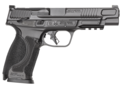 Smith & Wesson M&P M2.0 Metal Heavy Duty 9mm, 5" Barrel, Armornite Black, Front Night Sight, Black Rear Sight, Thumb Safety, Optics Ready, 2x17rd Mags
