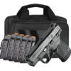 Smith & Wesson M&P Shield Plus Bundle Micro-Compact 9mm, 3.10" Black 6 13rd Mags & Bag