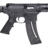 Smith & Wesson M&P15 Pistol 22 LR 8" Black Carbon Steel Barrel 25rd, Black Magpul MOE Grip, Manual Safety, Optics Ready