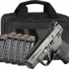 Smith & Wesson M&P9 Shield+ Bundle Micro Compact 9mm 3" Barrel Optic Ready 6 13rd Mags and Case