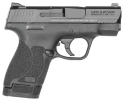 Smith & Wesson Shield M2.0, Compact Slim, 40 S&W, 3.1" Barrel, Armornite Finish, Black, White Dot Front and 2 White Dot Rear Sights, Manual Safety, 7rd, 1 Magazine