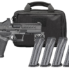 Springfield Echelon Optic Gear Pac 9mm 4.50" Barrel, Serrated Slide, Black Frame w/Picatinny Rail, Viridian RFX-11 Green Dot, 20 Rd