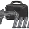Springfield Echelon Optic Gear Pac Compact 9mm 4" Barrel, Serrated Slide, Textured Grip, Viridian RFX-11 Green Dot, 15/18 Rd (4 Mags)