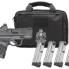 Springfield Hellcat OSP Optic Package 9mm, 3" Barrel, Black, Tritium Front, Tactical Rack Rear, Viridian Green Dot, 4x10rd Mags, Range Bag, California Compliant