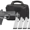 Springfield Hellcat Pro 9mm, 3.7" Barrel, Melonite Black, Tritium Front, Tactical Rack Rear, Viridian Green Dot, 4x10rd Mags, Range Bag, California Compliant