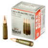 Sterling 7.62x39mm 123gr, Full Metal Jacket, Steel Case, 20rd Box