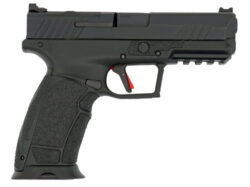 Tisas PX-9 Gen 3 Duty CA Legal 9mm, 4.11" Barrel, Tenifer Black, Fiber Optic Front, Optics Ready, 2x10rd Mags, Inter Back Straps-Panels, California Compliant