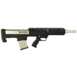 Tokarev TBP 12M 12 Ga, 3" Chamber 18.5" Barrel, Tsunami Black/Silver, Bullpup Stock, 5rd