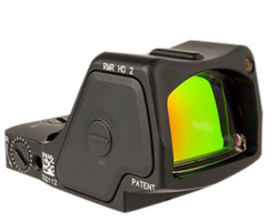 Trijicon RMR HD Reflex Sight, Black, 3.25 MOA Red Dot