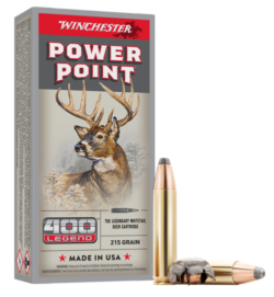 Winchester 400 Legend, 215gr, Power-Point, 20rd Box