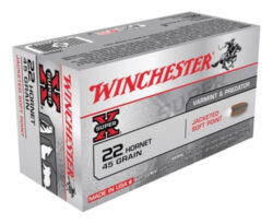 Winchester Super X, 22 Hornet, 45 Gr, Soft Point, 50Box