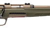 Winchester Xpert 17 WSM,18" FDE Cerakote Threaded Barrel, Flat Dark Earth, Drilled & Tapped, Olive Drab Green Thumbhole Polymer Stock, 8rd