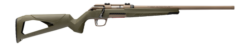 Winchester Xpert 17 WSM,18" FDE Cerakote Threaded Barrel, Flat Dark Earth, Drilled & Tapped, Olive Drab Green Thumbhole Polymer Stock, 8rd